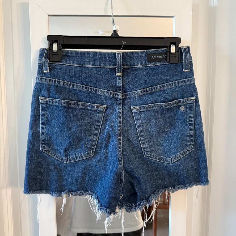 Alexa Chung for AG High Rise Cutoff Denim Shorts – Size 26 - Picture 5 of 6